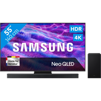 Koop Samsung 55" Neo QLED QN82F 4K (2025) + Samsung HW-B750F (2025) - 6151124923905