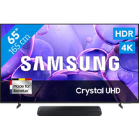 Koop Samsung 65" Crystal UHD U8070F (2025) + Samsung HW-S60D Zwart (2024) - 6151128023007