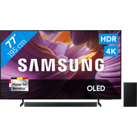 Koop Samsung 77" OLED 4K S85F (2025) + Samsung HW-B750F Zwart - 6151128127125
