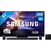 Koop Samsung 83" OLED S90F (2025) + Samsung HW-Q990F Zwart - 6151128338385