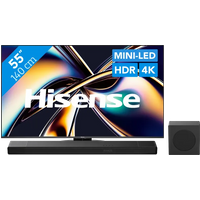 Koop Hisense 55'' ULED Mini-Led U8Q (2025) + Hisense AX3120Q - 6151129177198