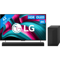 Koop LG 42" OLED EVO C54 4K (2025) + LG DS60TR - 6151124724786