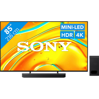 Koop Sony Bravia 5 85" XR Mini-led (2025) + Sony Bravia Theatre Bar 6 Zwart - 6151123425448