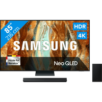 Koop Samsung 85" Neo QLED QN73F 4K (2025) + Samsung HW-B750F (2025) - 6151124019004