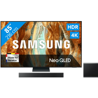 Koop Samsung 85" Neo QLED QN73F 4K (2025) + Samsung HW-QS700F (2025) - 6151124020062