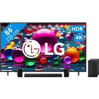 Koop LG 86" Smart UA75 4K (2025) + LG DS60TR - 6151126694667