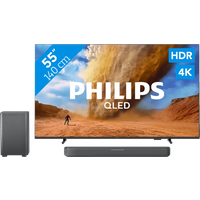 Koop Philips 55" PUS7800 QLED 4K (2025) + Philips TAB5309 - 6151127347340