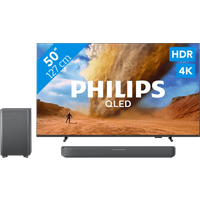 Koop Philips 50" PUS7800 QLED 4K (2025) + Philips TAB5309 - 6151127351323