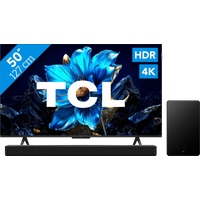 Koop TCL 50" QLED P71K 4K (2025) + TCL Q65H - 6151123310317