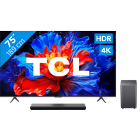 Koop TCL 75" QLED P81K 4K (2025) + TCL S55H 2.1 Soundbar - 6151123981920
