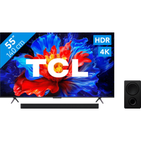 Koop TCL 55" QLED P81K 4K (2025) + TCL Q65H - 6151124018052