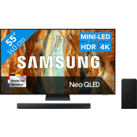 Koop Samsung 55" Neo QLED QN73F 4K (2025) + Samsung HW-B750F (2025) - 6151124040077