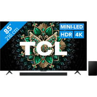 Koop TCL 85" QD Mini-led C61K 4K (2025) + TCL Q65H - 6151124371348