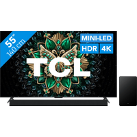 Koop TCL 55" QD Mini-led C61K 4K (2025) + TCL Q65H - 6151124394378