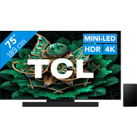 Koop TCL 75" QD Mini-led C71K 4K (2025) + TCL Q65H - 6151124764799