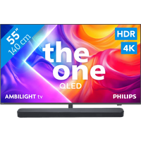 Koop Philips Ambilight 55" PUS9000 QLED 4K (2025) + JBL Bar 300 M2 Zwart - 6151123625640