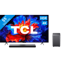 Koop TCL 55" QLED P81K 4K (2025) + TCL S45H 2.0 Soundbar - 6151124017062