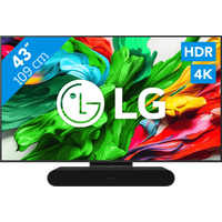 Koop LG 43" QNED86 EVO 4K (2025) + Sonos Ray Zwart - 6151127190144