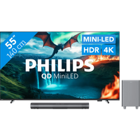 Koop Philips 55'' MLED810 4K (2025) + Philips TAB6100 - 6151127780789