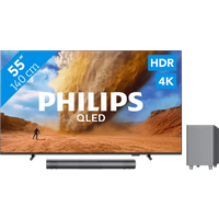Koop Philips 55" PUS7800 QLED 4K (2025) + Philips TAB6100 - 6151127833850