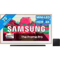 Koop Samsung 75" The Frame Pro LS03FW (2025) + Samsung HW-S800D Zwart (2024) - 6151126083089