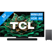 Koop TCL 50" QD Mini-led C71K 4K (2025) + TCL S55H 2.1 Soundbar - 6151124769794