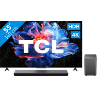 Koop TCL 55" Led P61K 4K (2025) + TCL S55H 2.1 Soundbar - 6151129117187