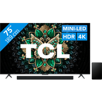 Koop TCL 75" QD Mini-led C61K 4K (2025) + TCL Q65H - 6151124379313