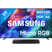 Koop Samsung Micro RGB 55" R85H (2026) + Samsung HW-S60D Zwart (2024) - 6151143023075