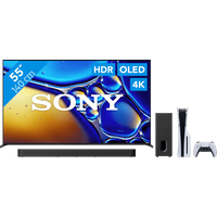 Koop Sony Bravia 8 II 55" QD-OLED (2025) + Sony Bravia Theatre Bar 7 Zwart + PlayStation 5 Slim - 6151146388393
