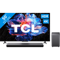 Koop TCL 50" Led P61K 4K (2025) + TCL S55H 2.1 Soundbar - 6151129117194