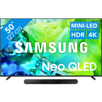 Koop Samsung Neo QLED 50" QN80H (2026) + Samsung HW-S60D Zwart (2024) - 6151157013055