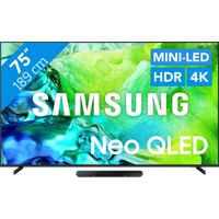 Koop Samsung Neo QLED 75" QN80H (2026) + Samsung HW-S60D Zwart (2024) - 6151156976931