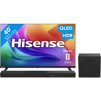 Koop Hisense QLED 40" A59S (2026) + Hisense HS3100 - 6156414157145