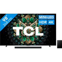 Koop TCL 98" QD Mini-led C61K 4K (2025) + TCL Q65H - 6151124166180