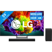 Koop LG Mini-led 55" QNED85 (2026) + LG DS40T - 6156414626665